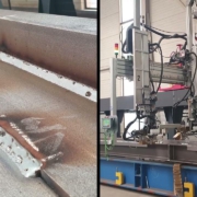 Alpaka Portalschweißanlage in Aktion