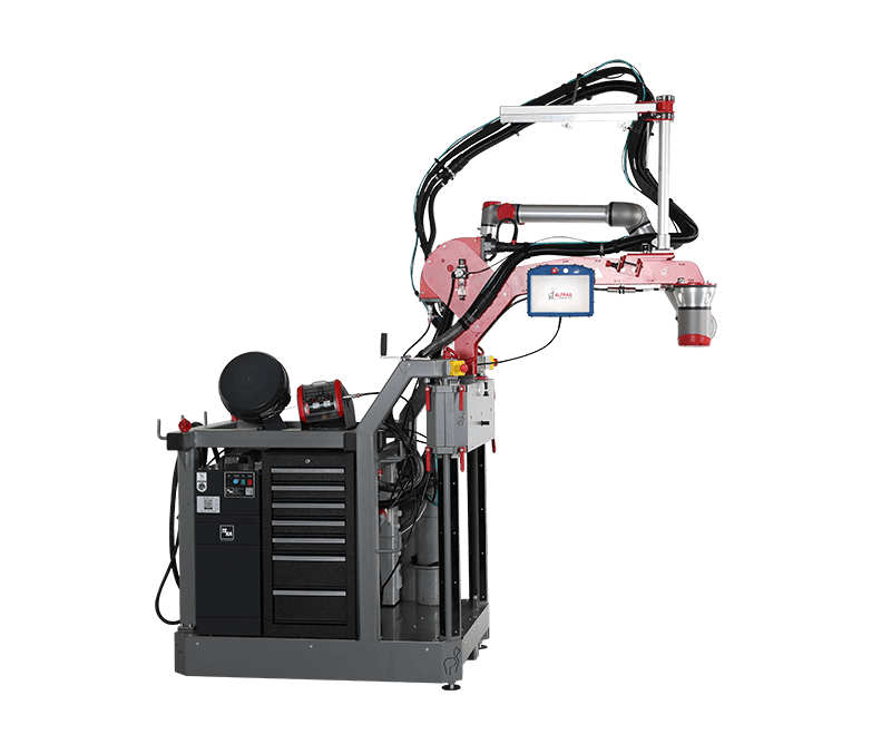 Einfaches Aufklappen des ALPAKA Schweißcobots: Schritt 2