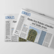 Zeitungsartikel ALPAKA Innovation in der Fuldaer Zeitung