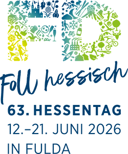 Logo des 63. Hessentags in Fulda – Foll hessisch