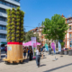 Der ALPAKA GreenTower bei der Eröffnungsfeier in der Fuldaer Bahnhofsstraße