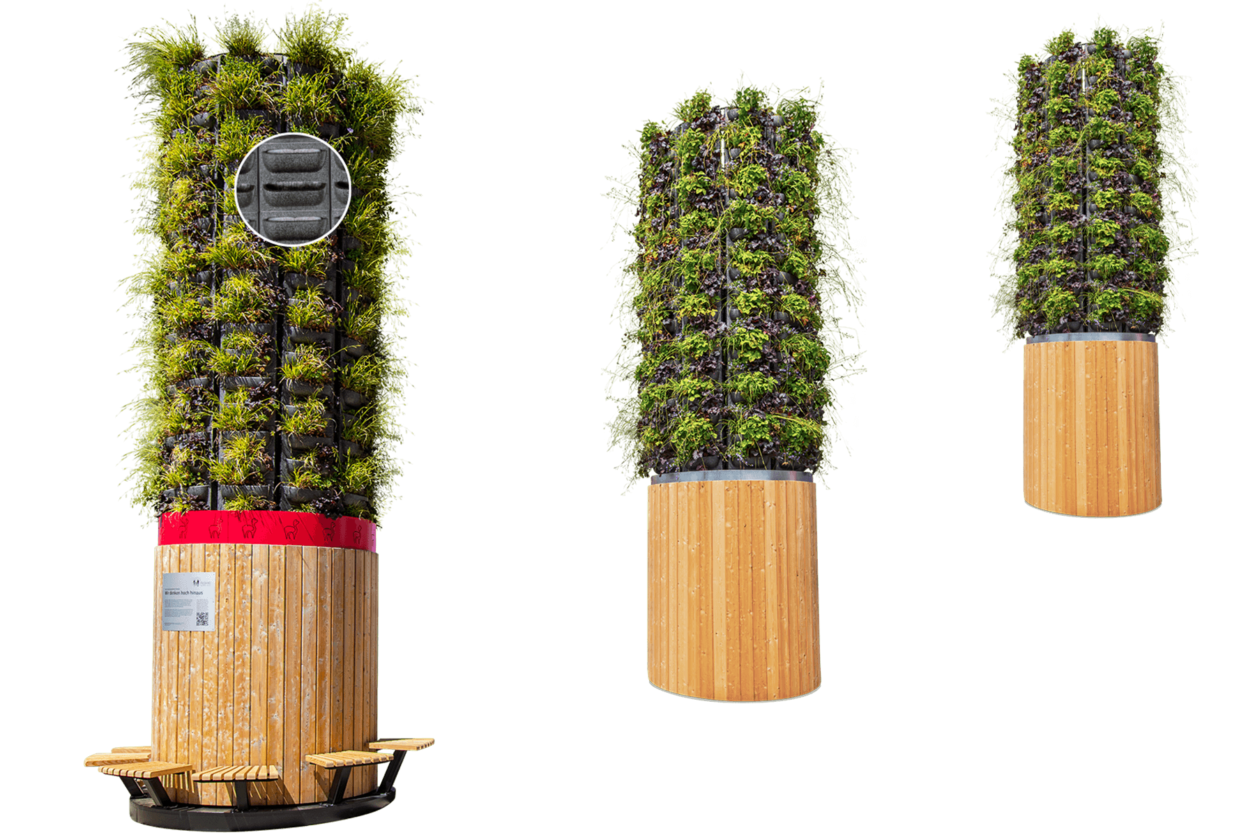 Drei Green Tower von ALPAKA Innovation