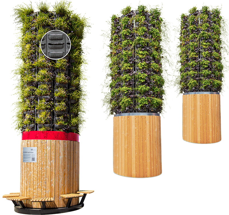 Drei Green Tower von ALPAKA Innovation